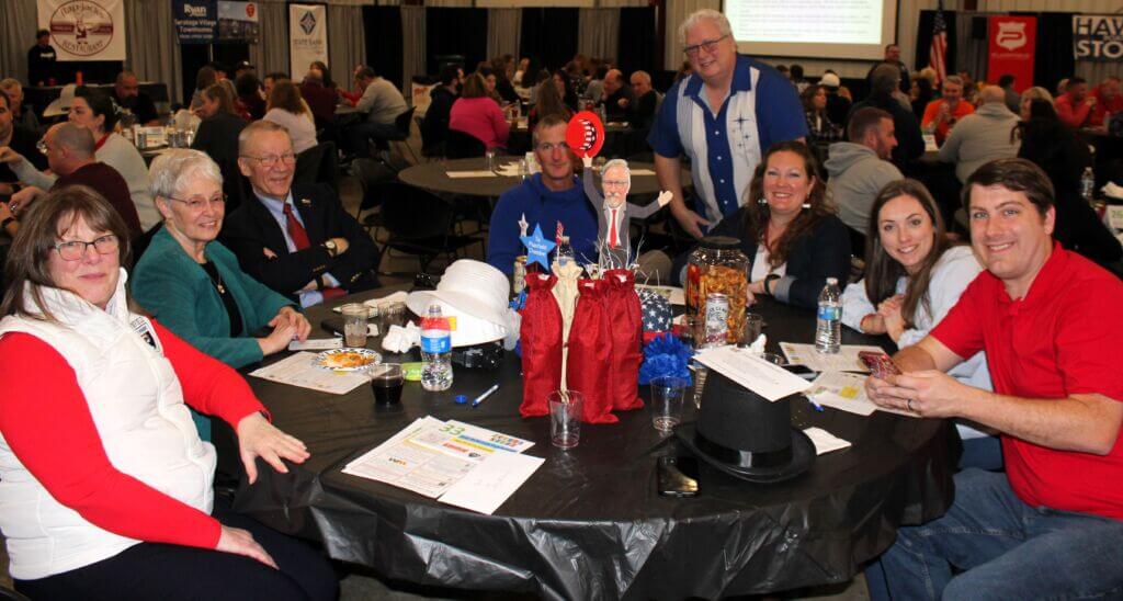 Hat's off to Chamber Table with Brad Decor 2