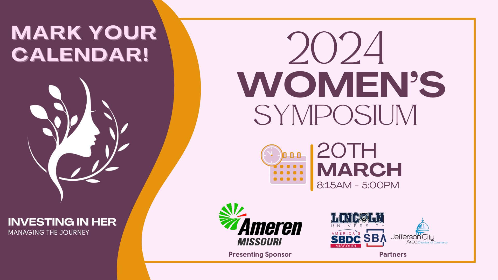 Women's Symposium Save the Date