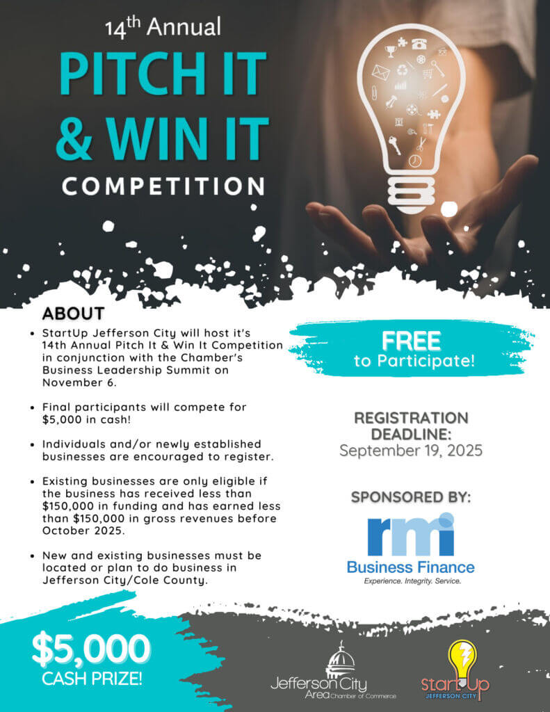 2025 Pitch It &amp; Win It Flyer