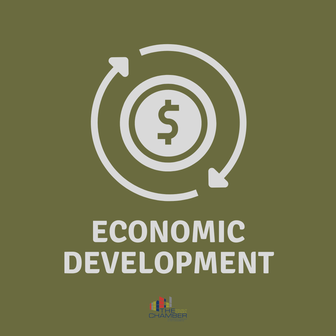 Economic Development icon, Walnut Creek Chamber logo