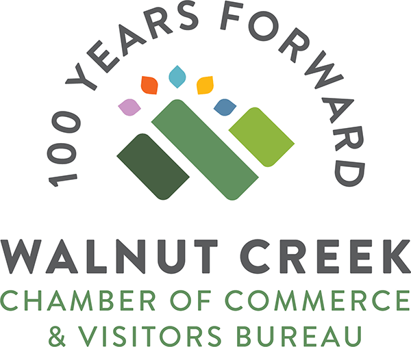 Walnut Creek Chamber of Commerce & Visitors Bureau 100 Year Logo