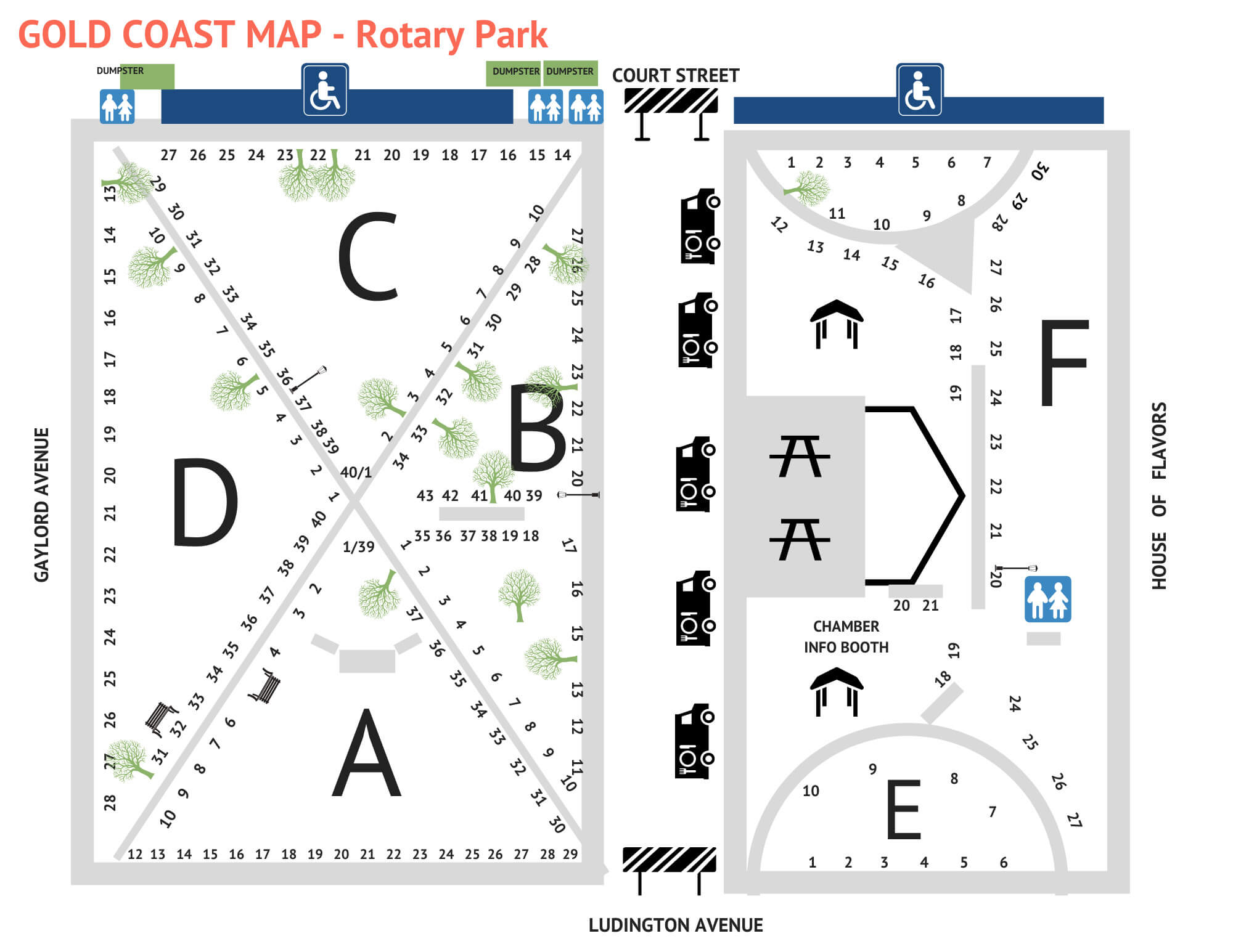 2025 Gold Coast Map