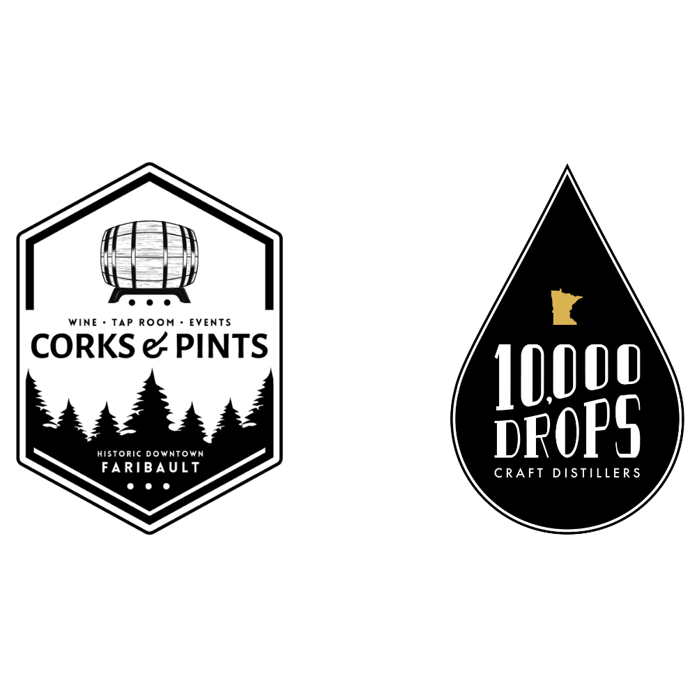 10k and Corks & Pints LOGOS