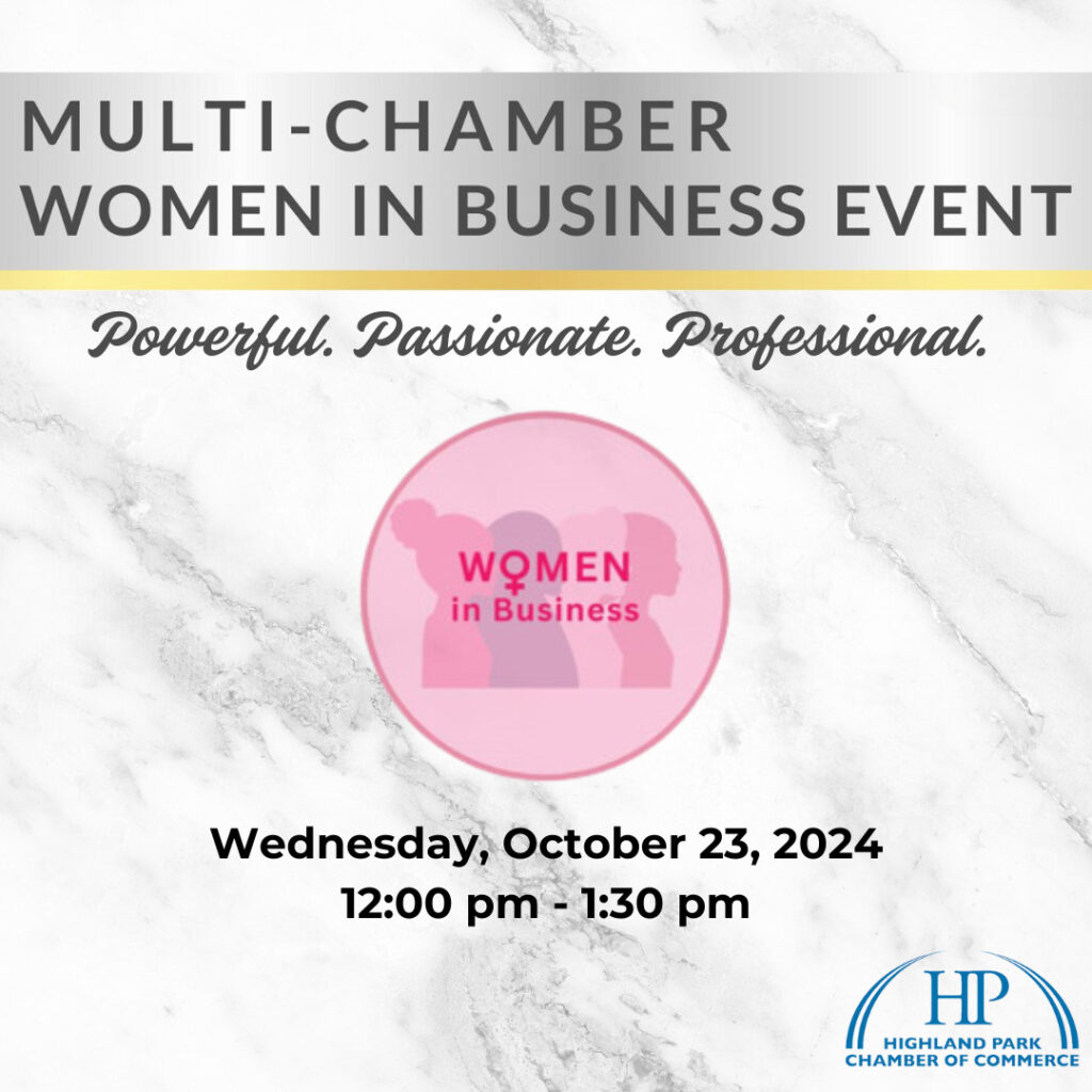 Women in Business Multi-Chamber Networking Website Visual Invite 10.23.24