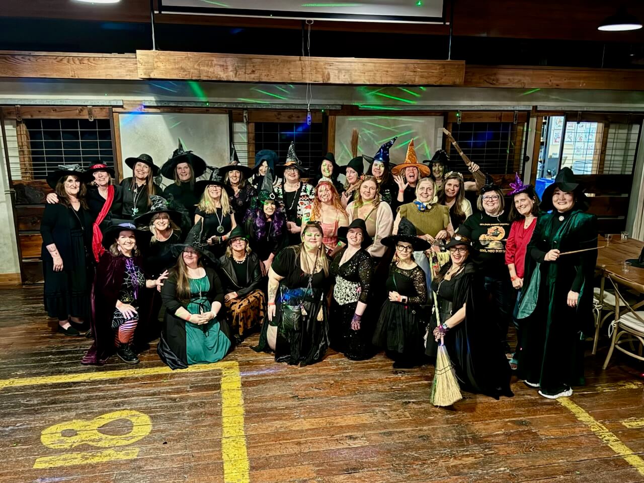 Group witch photo