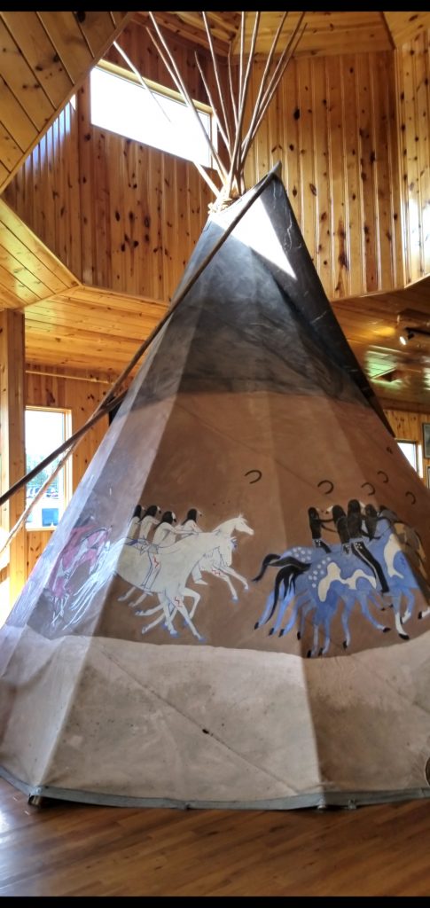Teepee at Crazy Horse Museum