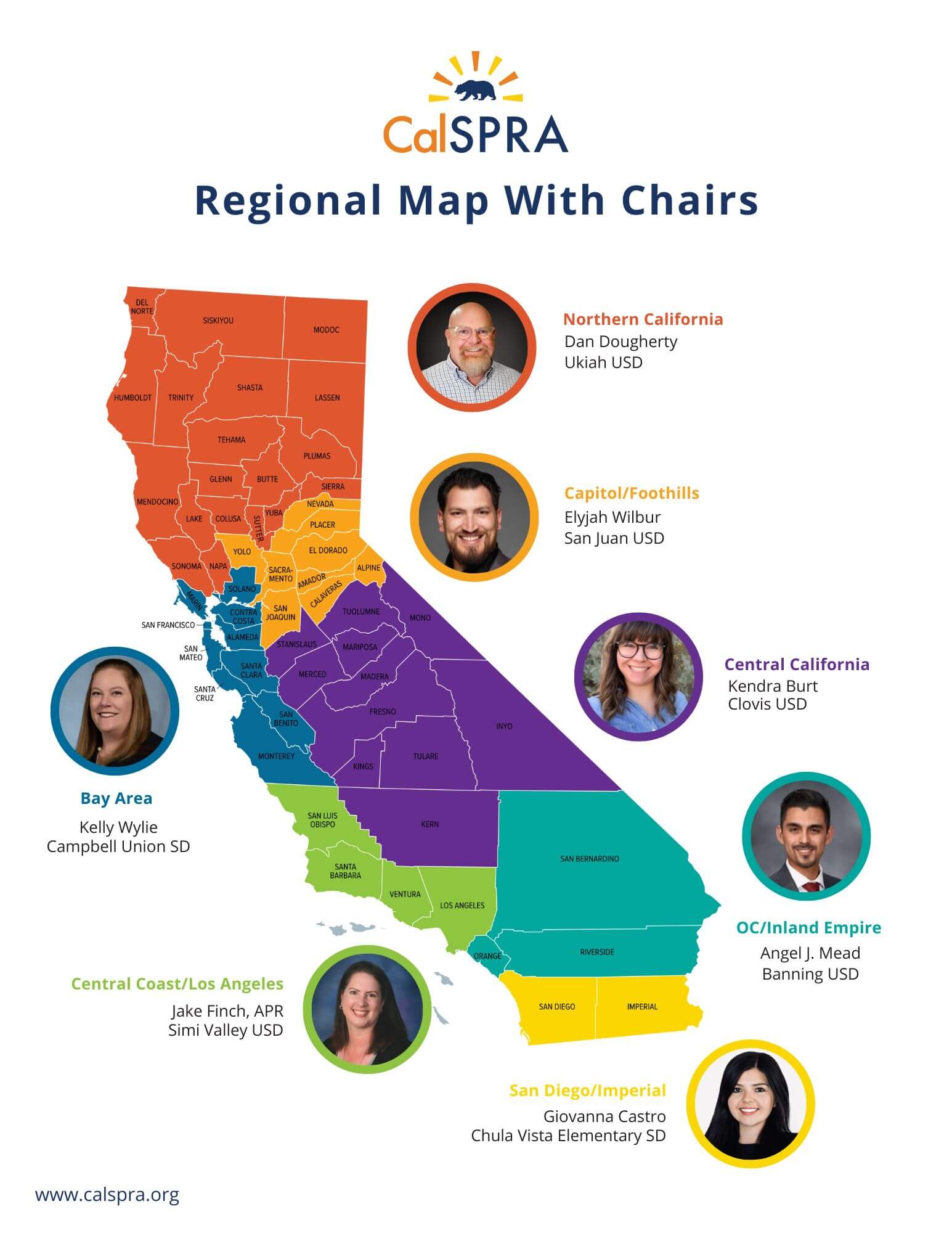 Regional Chair Map