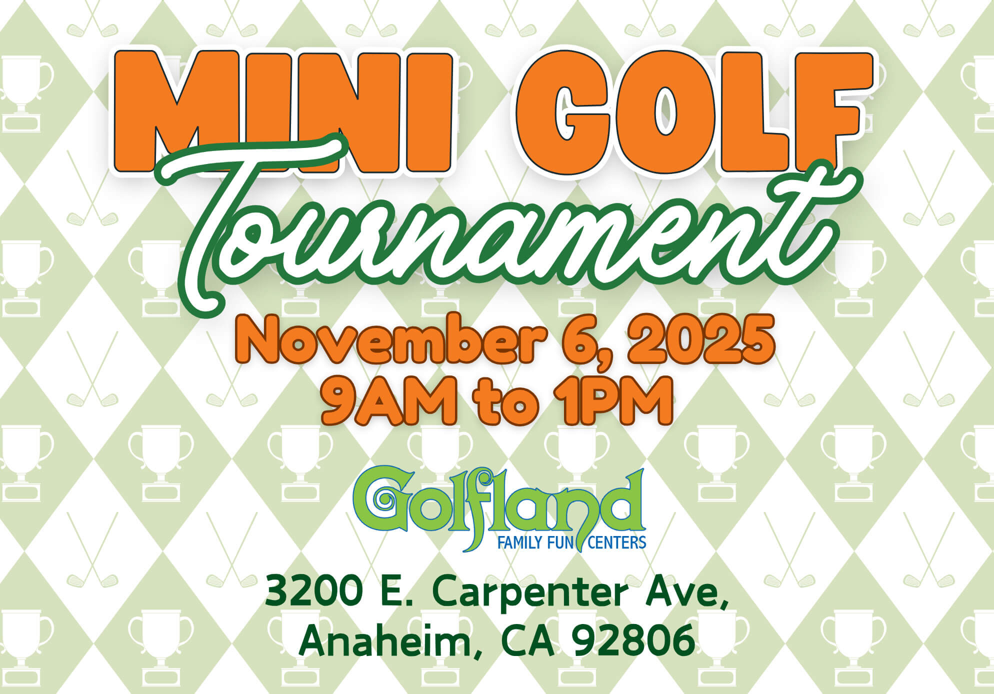 Mini Golf Tournament