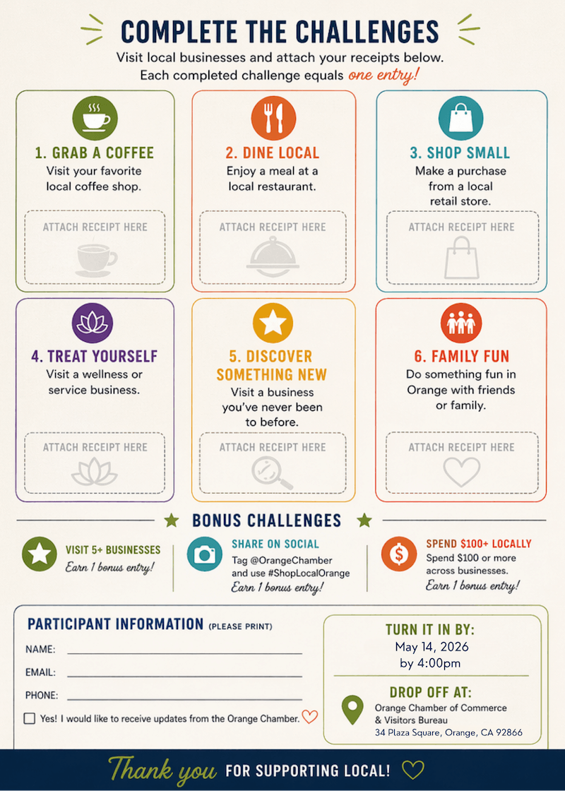 Shop Local by Orange Chamber