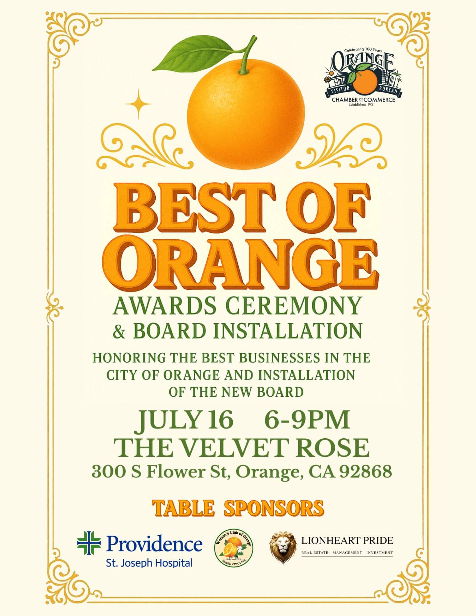 Best of Orange program