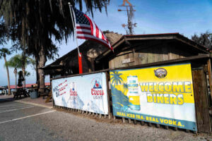 Renegades_Tiki Bar and Welcome Bikers Sign_Crescent City_Putnam County_Brandy Jo Hastings_Compressed
