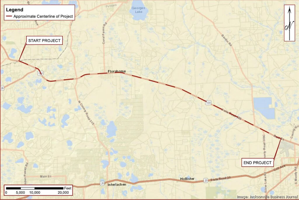 Major State Road 100 Improvements Coming to Putnam County, FL Major State Road 100 Improvements Coming to Putnam County, FL