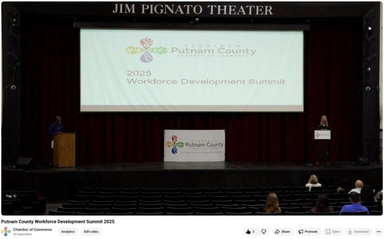 Putnam County Workforce Development Summit 2025 Youtube Video Screenshot