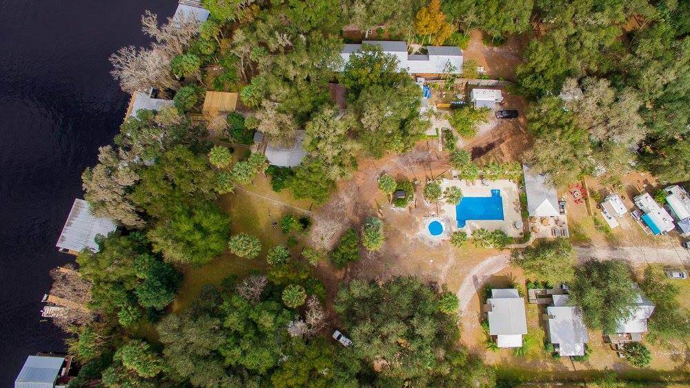 Welaka Lodge and Resort Arial Grounds Image Welaka Lodge and Resort Arial Grounds Image