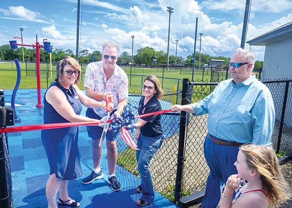 Splash pad reopened in time for summer fun