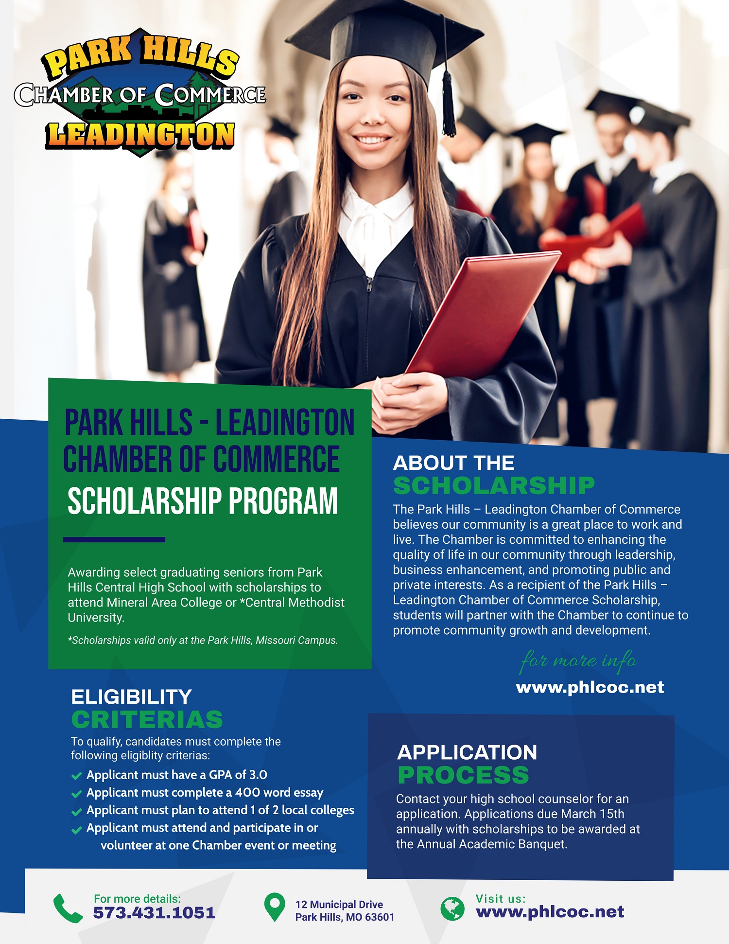 Chamber Scholarship Program Flyer for Website