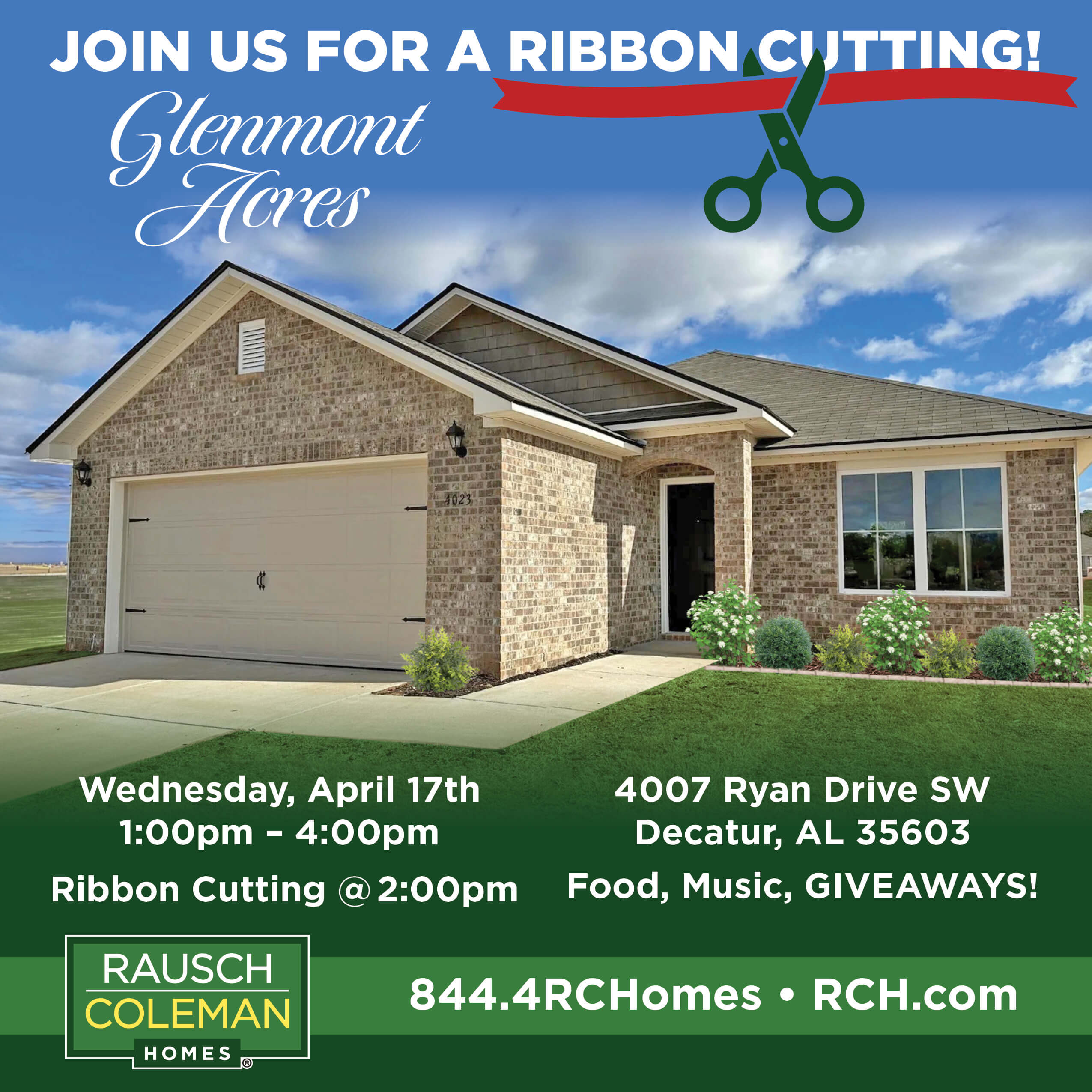 Ribbon Cutting and Open House on April 17 for New Home Community in