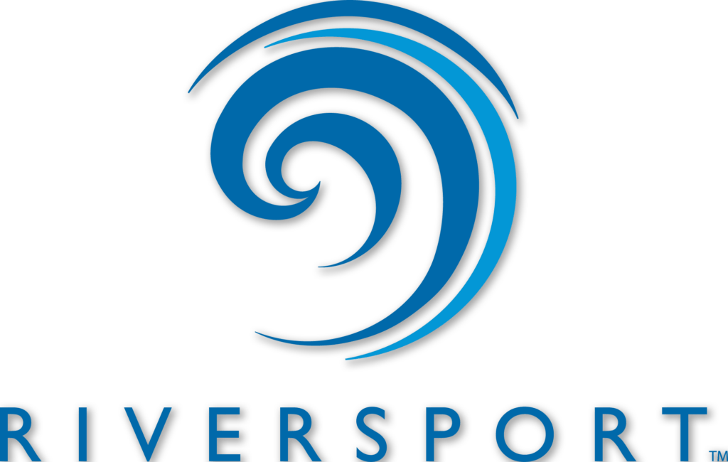 Blue Wave logo and RIVERSPORT word