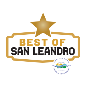 Logo reading "Best of San Leandro."