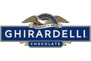 Logo of Ghirardelli, a premium chocolate and confectionery brand.