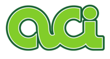 Logo of ACI (Alameda County Industries), a waste management and recycling company.