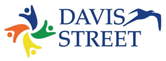 Logo of Davis Street, a community resource organization providing support services.