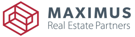 Logo of Maximus Real Estate Partners, a real estate development company.