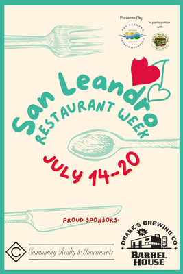 San Leandro Restaurant Week 2024 flyer