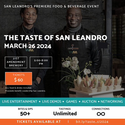 Taste of San Leandro 2024 flyer