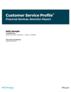 Sample-Report-CustomerServiceProfile-FinancialServices