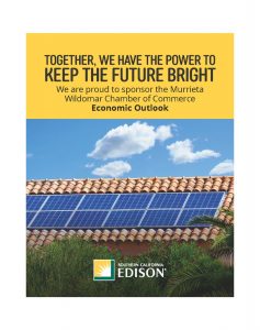 Murrieta/Wildomar Chamber of Commerce Economic Outlook 2023 Southern California Edison Ad