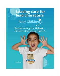 Rady Children's Health Services Murrieta/Wildomar Chamber of Commerce Economic Outlook 2023 Ad