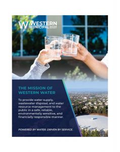 Murrieta/Wildomar Chamber of Commerce Economic Outlook 2023 Western Municipal Water District Ad