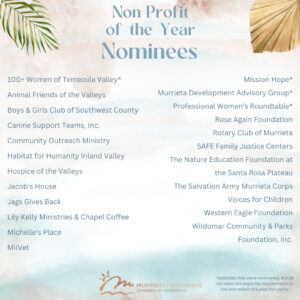 2024 non-profit organization of the year nominees