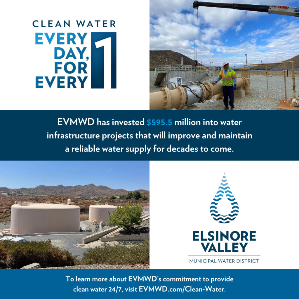 Elsinore Valley Municipal Water District MWCOC Ad