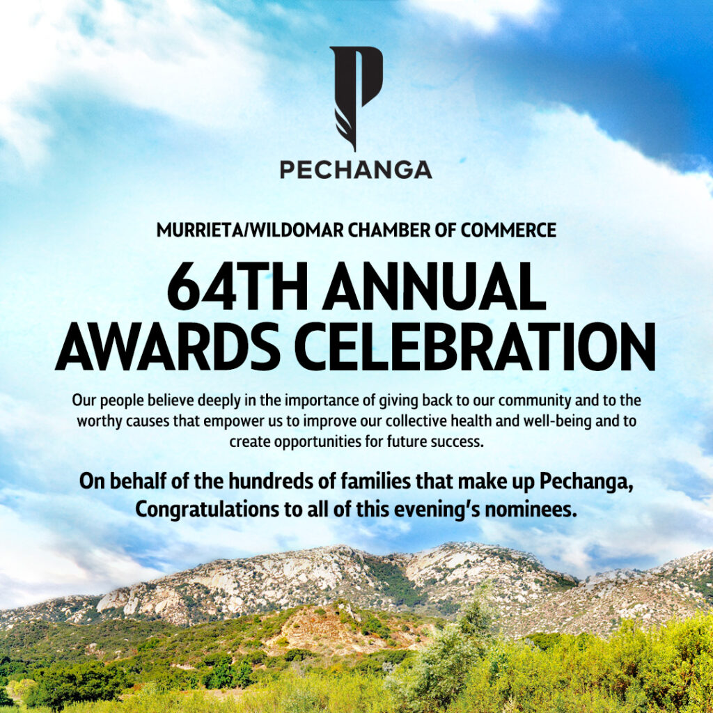 Pechanga Awards Ad