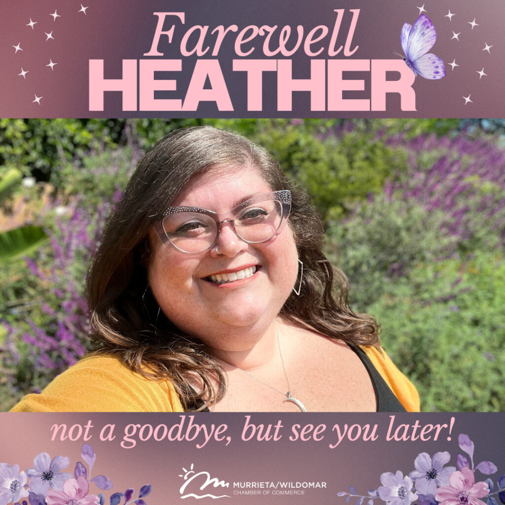 Farewell Heather Estrada