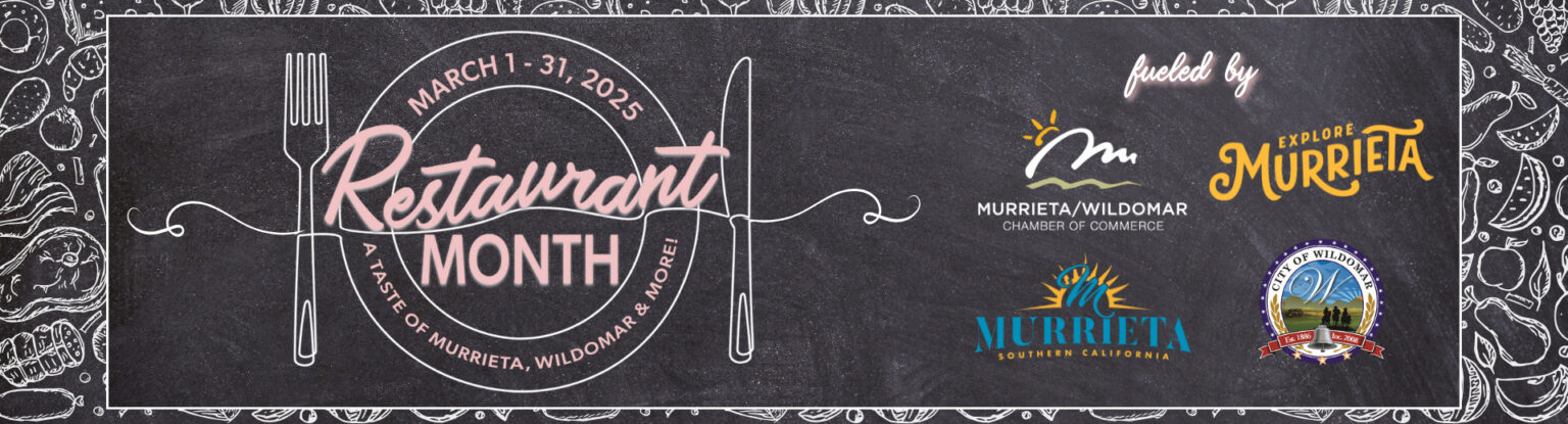 Restaurant Month Logo with partner logos