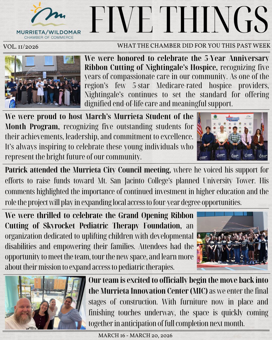 5 things 32326 5 things 32326