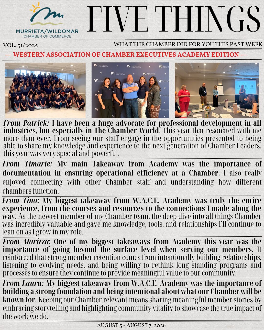 5 things 81026 - WACE Academy 5 things 81026 - WACE Academy