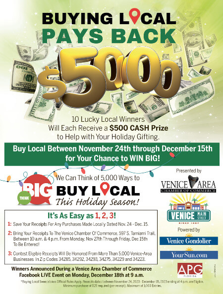 2023 Buying Local Pays Back Sweepstakes
