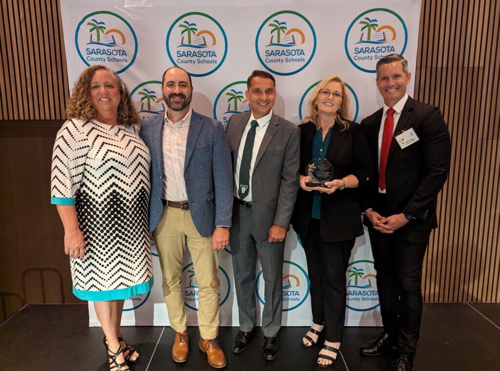 2024 Sarasota Count Sschools Business Partner of the Year Award
