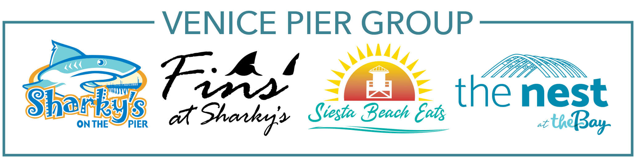 Venice Pier Group - Sharky's - New logo