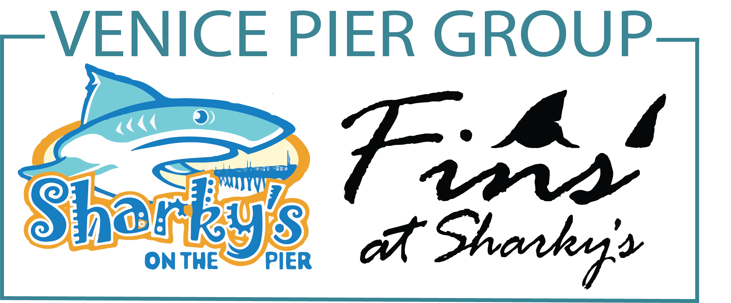 Venice Pier group fins and sharkys