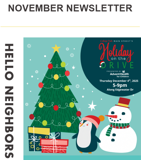 December 2025 Newsletter