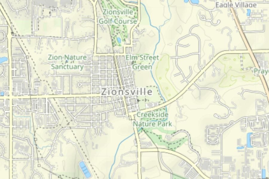 Zionsville Community Map