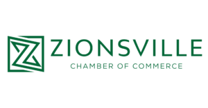 Zionsville Chamber logo - horizontal green