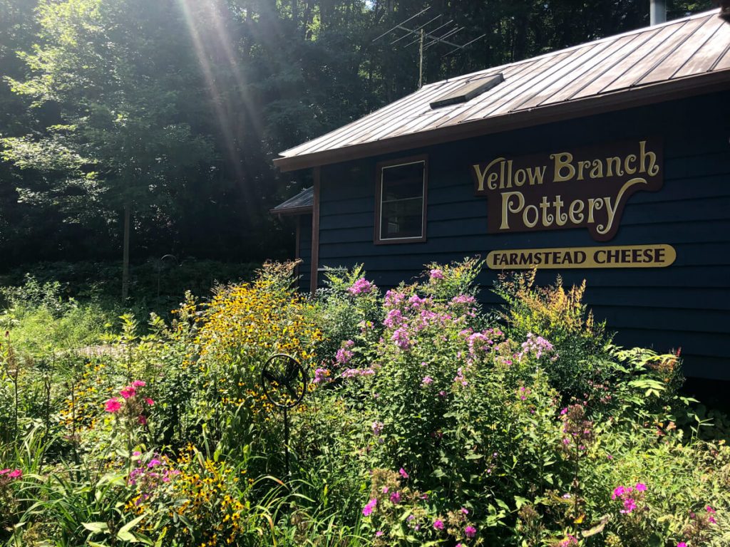 Yellow Branch Cheese and Pottery in Graham County NC