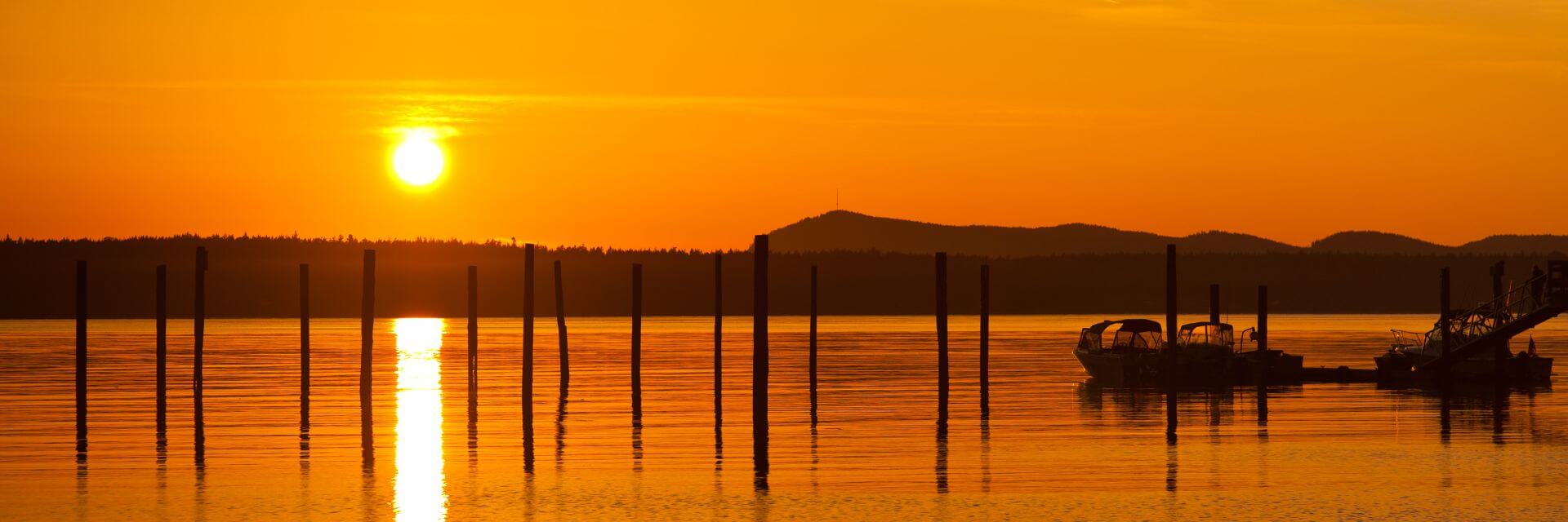 sunset pier