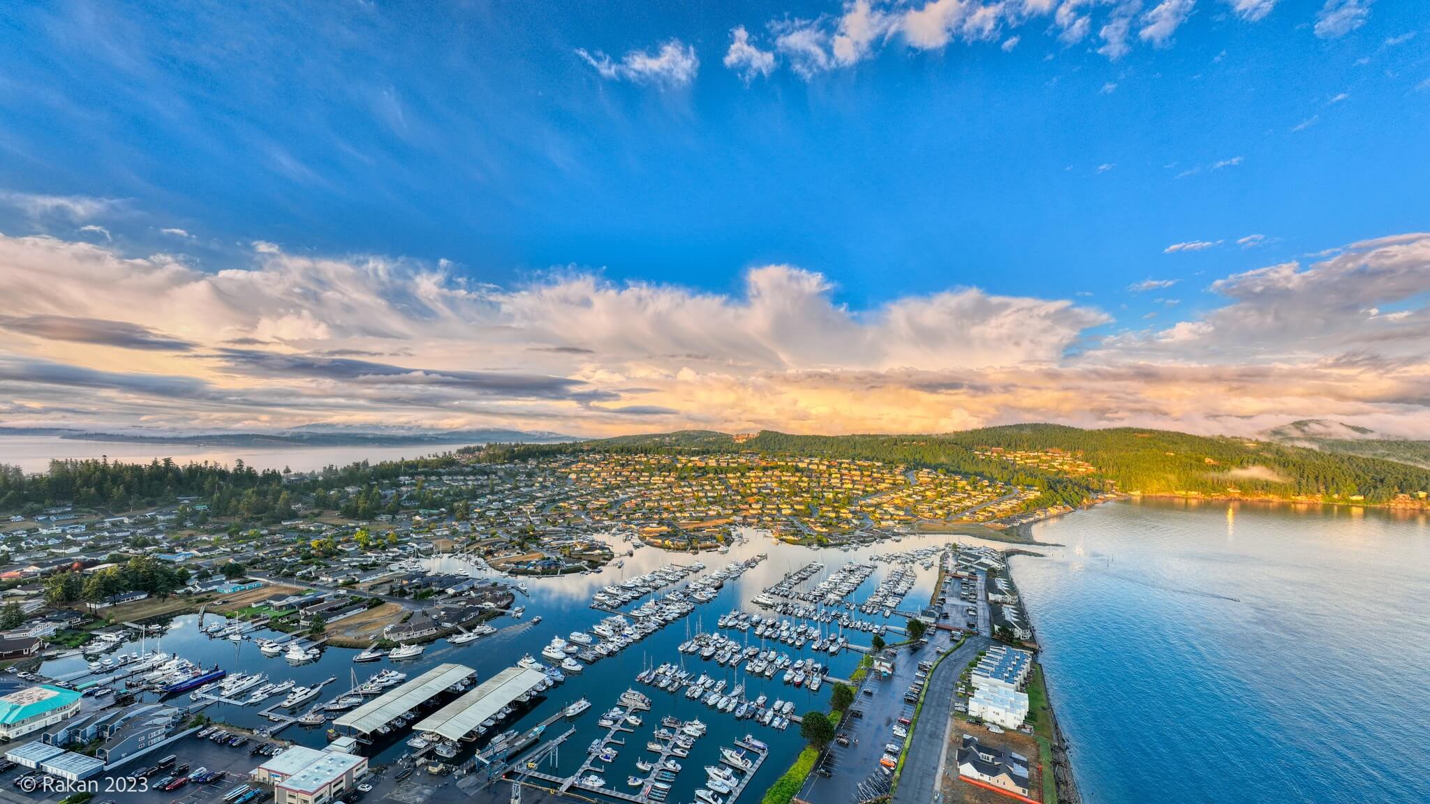 aerial of anacortes